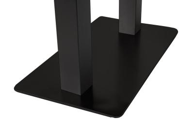 Preview: Tisch dunkelbraun 120x80cm